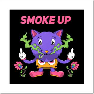 SmokeUp Posters and Art